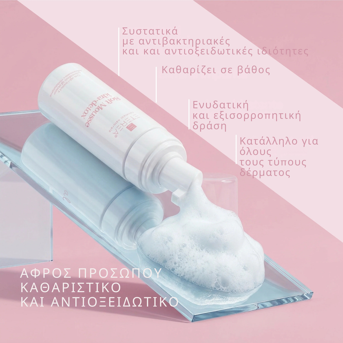 Lux Gentle Cleansing Foam Idra-Detox